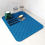 Heat Resistant Dish Drying Mats For Kitchen Counter
