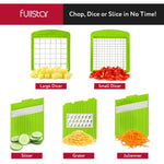 Multi-Blade-French-Fry-Cutter-&-Veggie-Dicer-With-Catch-Tray,-Fingerguard-And-More-Kitchen-Gadgets
