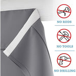 Self Stick Tie Up Shades Tricia Door Window - W 26 x L 69 inches