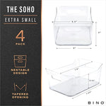 Pantry Organizer & Freezer Organizer Bins