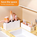 Acrylic Hair Dryer and Styling Holder for Bathroom Countertop