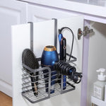 Bathroom Hair Styling Tools Organizer Basket for Hair Dryer, Flat Iron, Curling Wand