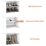 Plastic Shoe Shelves Organizer For Hallway