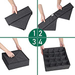 Fabric Foldable Dresser Closet Organizers