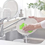 Super Durable Food Grade Silicone Kitchen Sponge 3 Pcs