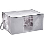 Under Bed Fabric Storage Container Bags with Window and Handles
