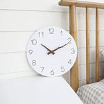 12” Non-Ticking Silent Battery Operated Decorative Wall Clock