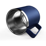10.1oz Grandpa Stainless Steel Dark Blue Reusable Tea & Coffee Mug