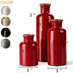 Modern Decorative Vases for Shelf Decor,Fireplaces Decor & Living Room - Set Of 3