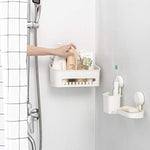 Shower Shelf/Basket One Second Installation NO-Drilling Removable Suction