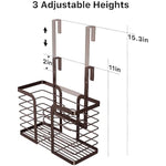 Bathroom Hair Styling Tools Organizer Basket for Hair Dryer, Flat Iron, Curling Wand