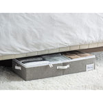 Under Bed Storage Containers with Zippers for Cloths & Blankets