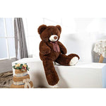 36 inch Big Teddy Bear Cute Giant Stuffed Animals Soft Plush Bear for Girlfriend & Kids