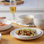 Stone Lain Lauren Stoneware Dinnerware Set 16 Piece Service For 4