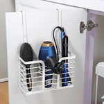 Bathroom Hair Styling Tools Organizer Basket for Hair Dryer, Flat Iron, Curling Wand