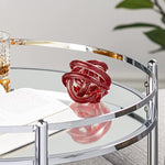 Handmade Glass Knot Room Decor Home Decor Accent For Decorative Books