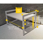 Adjustable Kitchen Counter Shelf Organizer