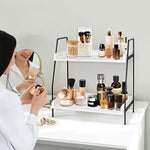 2 Tier Kitchen Counter Shelf Organizer