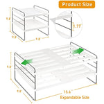 Expandable Foil And Plastic Wrap Organizer