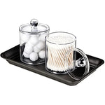 Dispenser Apothecary Jars Bathroom Set with Labels