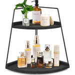 Corner Storage Shelf Counter Standing Rack for Bathroom