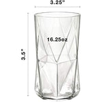 Rocco Cassiopea 16 25 Oz Cooler Glass Set Of 4