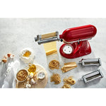 Stand-Mixer-Attachment-Pasta-Roller-&-Cutter,-3-Piece-Set