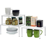 Wood & Metal Top Expandable Counter Shelf