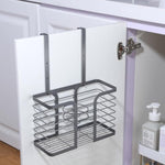 Bathroom Hair Styling Tools Organizer Basket for Hair Dryer, Flat Iron, Curling Wand