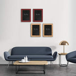 Modern photo frame with HD Real Glass, Family Friends Gift for Halloween and Christmas, Wall Mounted or Tabletop Display