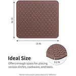 Heat Resistant Dish Drying Mats For Kitchen Counter