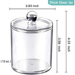 Dispenser Apothecary Jars Bathroom Set with Labels