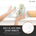 Pantry Organizer & Freezer Organizer Bins
