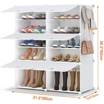 Plastic Shoe Shelves Organizer For Hallway
