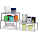 Wood & Metal Top Expandable Counter Shelf