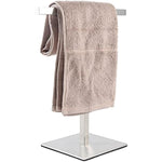 T-Shape Stainless Steel Hand Towel Holder for Bathroom