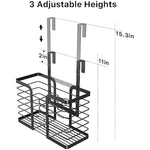 Bathroom Hair Styling Tools Organizer Basket for Hair Dryer, Flat Iron, Curling Wand