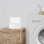 Clear Dryer Sheets Container with Lid for Laundry Room