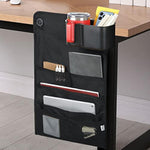 Anti-Spill Tableside Cup Holder with Hanging Organizer for Home & Office