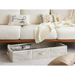 Under Bed Storage Containers with Zippers for Cloths & Blankets