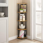 5 Tier Corner Display Rack Multipurpose Shelving Unit