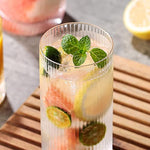 Glass Cups Vintage Glassware Set Of 4 Small