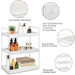 Corner Storage Shelf Counter Standing Rack for Bathroom