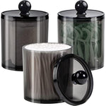 Dispenser Apothecary Jars Bathroom Set with Labels