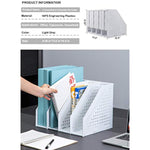 High Impact Polystyrene Collapsible Magazine File Holder