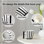 12 Oz Handmade Artistic Coffee Mugs for Mom