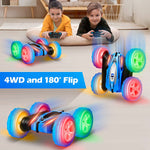 Remote Control Car 360 Rotating Rc Stunt Cars With Wheel Lights