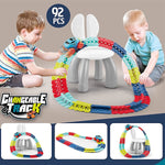 Car Track Set Race Track Toys For Boys Kids With Led Light