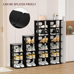 Plastic Shoes Storage Cabinet DIY Cube Organizer