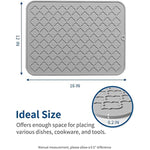 Heat Resistant Dish Drying Mats For Kitchen Counter